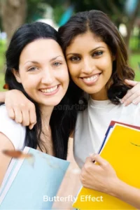 After applying butterfly effect